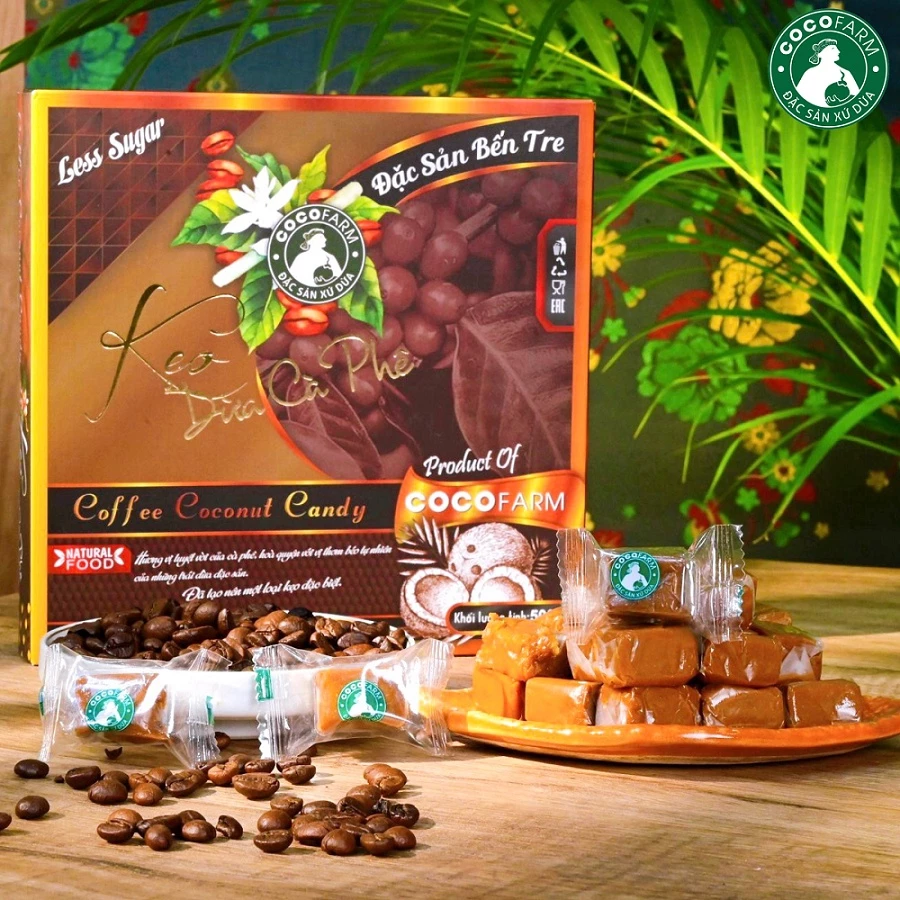 Kẹo dừa cà phê Cocofarm