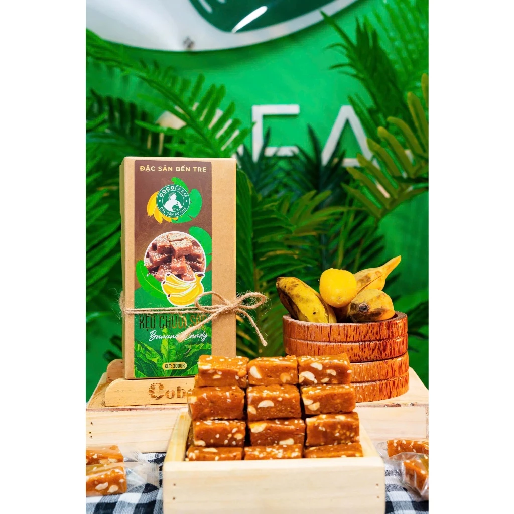 Kẹo Chuối Sáp thượng hạng Cocofarm
