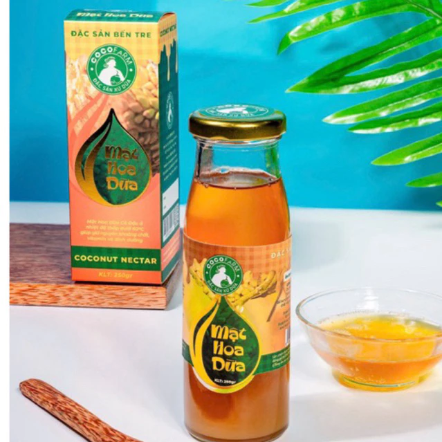 MẬT HOA DỪA CÔ ĐẶC COCOFARM 250gr
