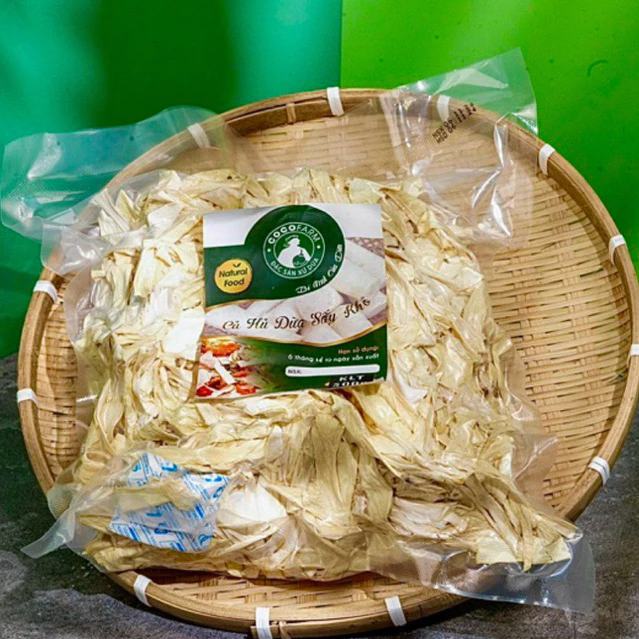 Củ hủ dừa sấy khô Cocofarm bịch 500g